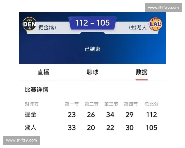 本赛季湖人对掘金战绩全解析胜负走势与关键对决复盘 本赛季湖人对掘金战绩全解析胜负走势与关键对决复盘
